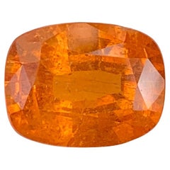 AIG Certified 4.55 Carat Natural Loose Fanta Spessartite Garnet Gemstone