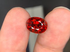 6.15 Carat Natural Loose Almandine Garnet Oval Shape Gem