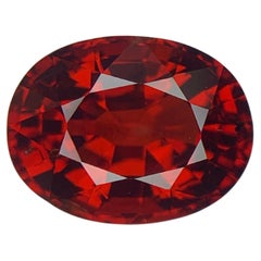 6.15 Carat Natural Loose Almandine Garnet Oval Shape Gem