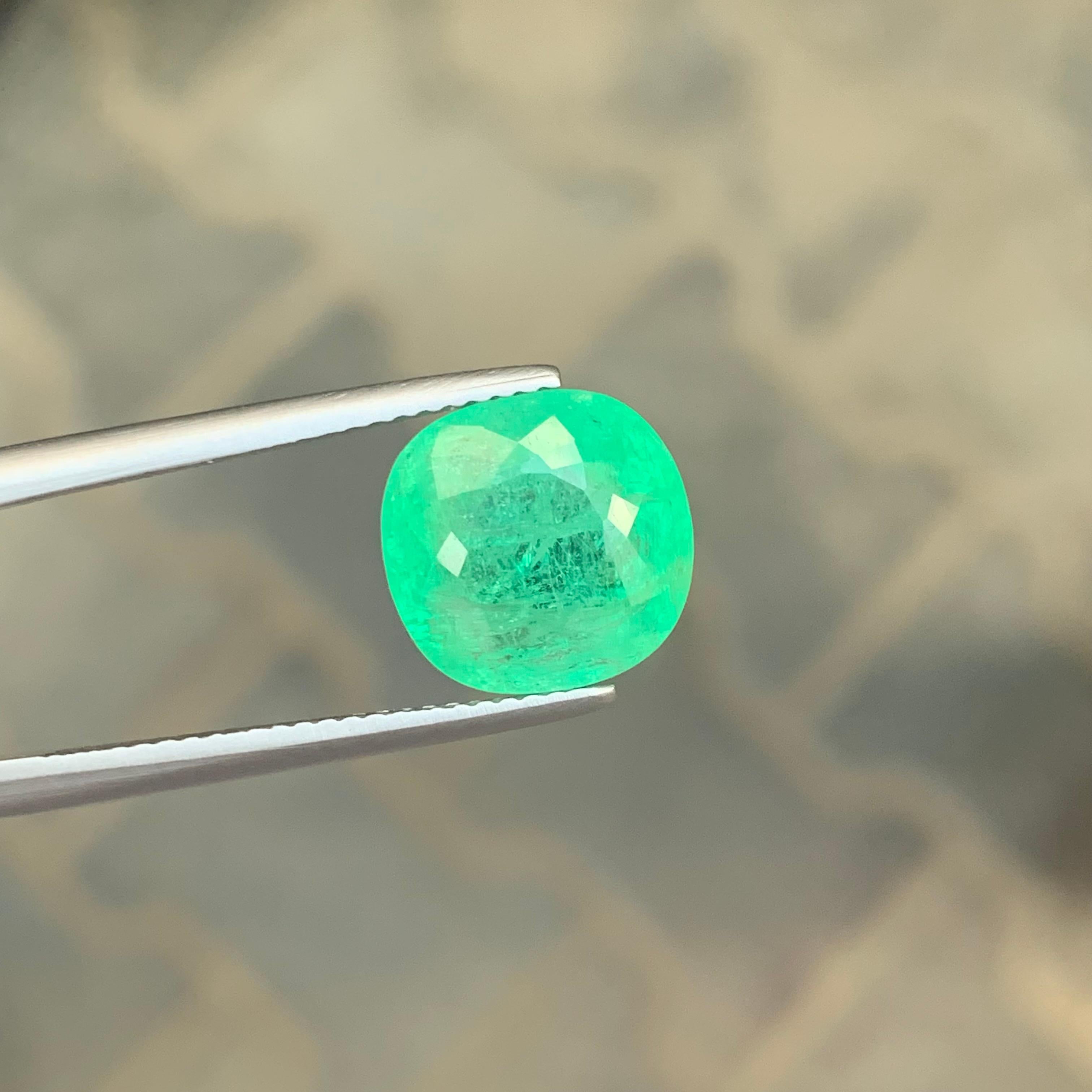 Gemma di tormalina Paraiba blu verde sciolta naturale certificata AIG da 6,64 carati in vendita 8