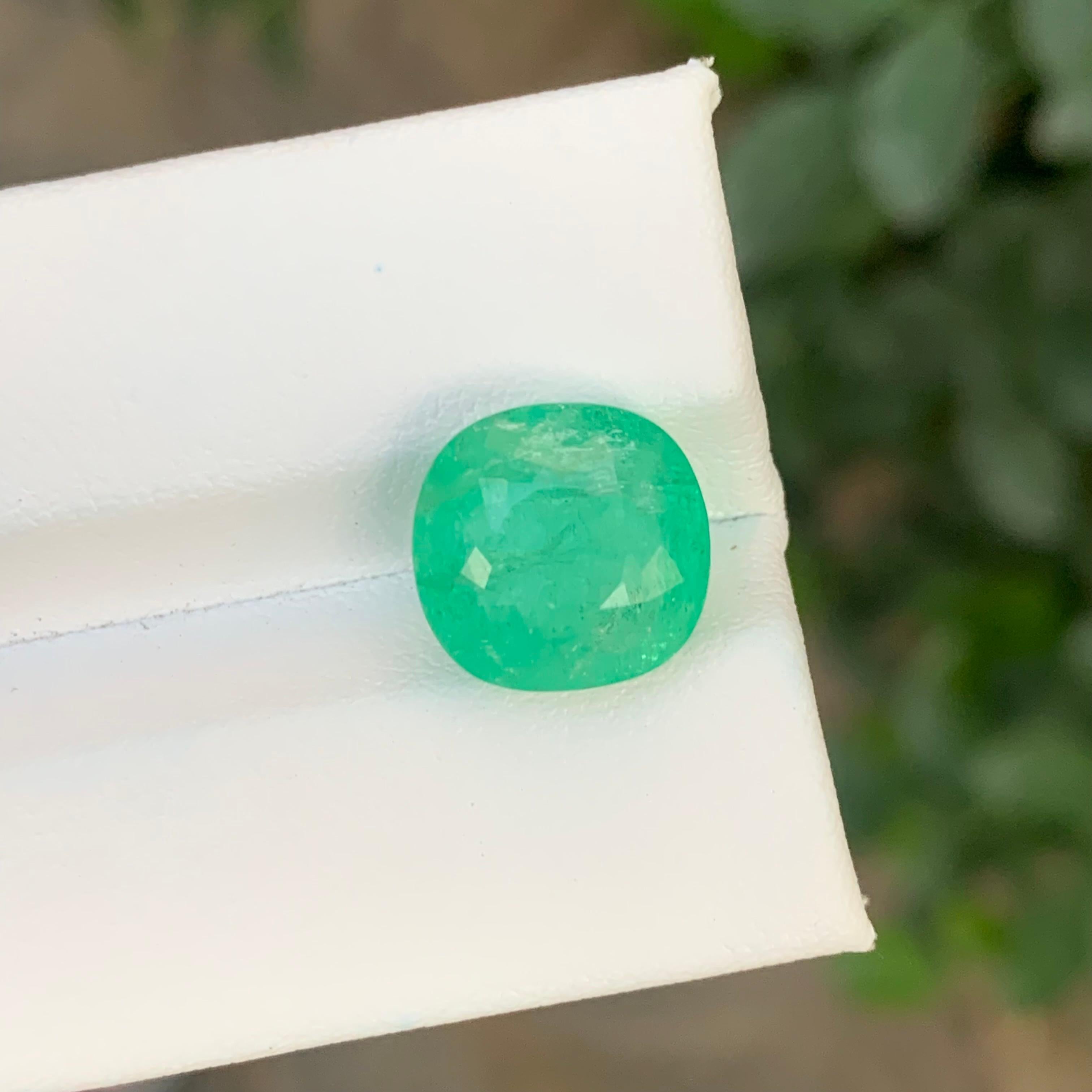 Gemma di tormalina Paraiba blu verde sciolta naturale certificata AIG da 6,64 carati in vendita 2