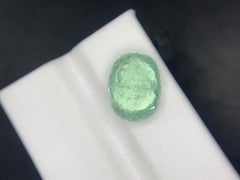 Tormalina naturale Paraiba taglio ovale certificata AIG da 6,99 carati