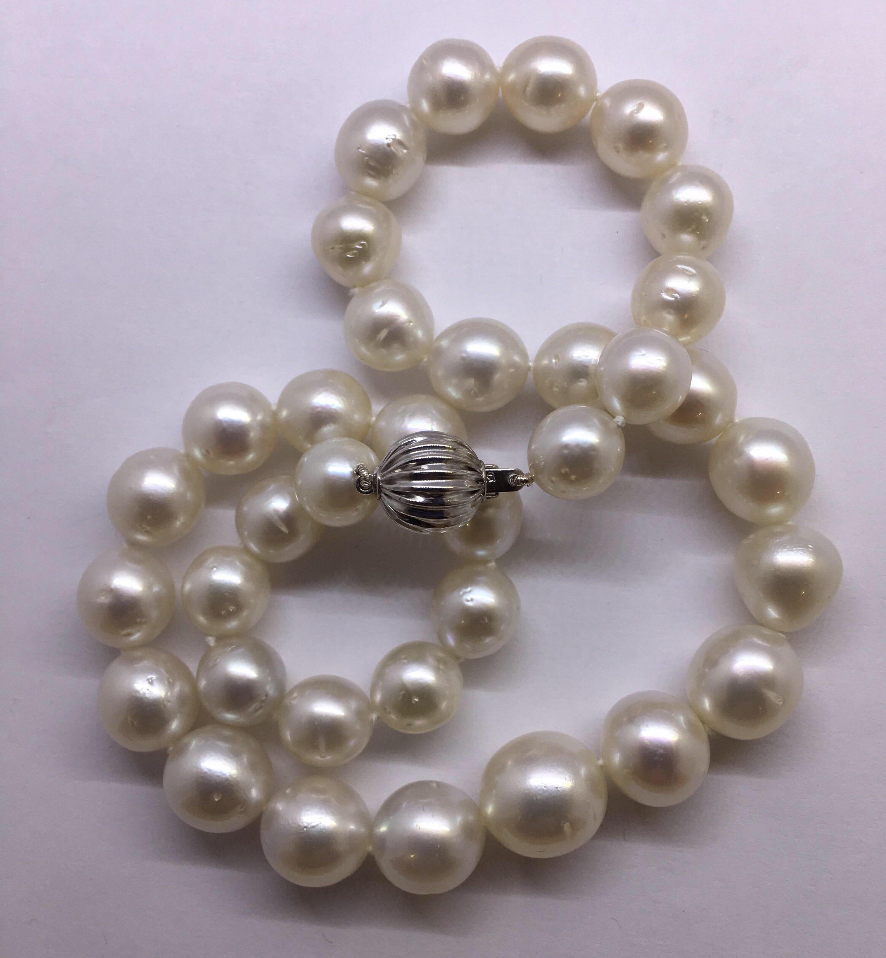 AIGL Certified Cultured South Sea Pearl 14 Karat Gold Clasp 5
