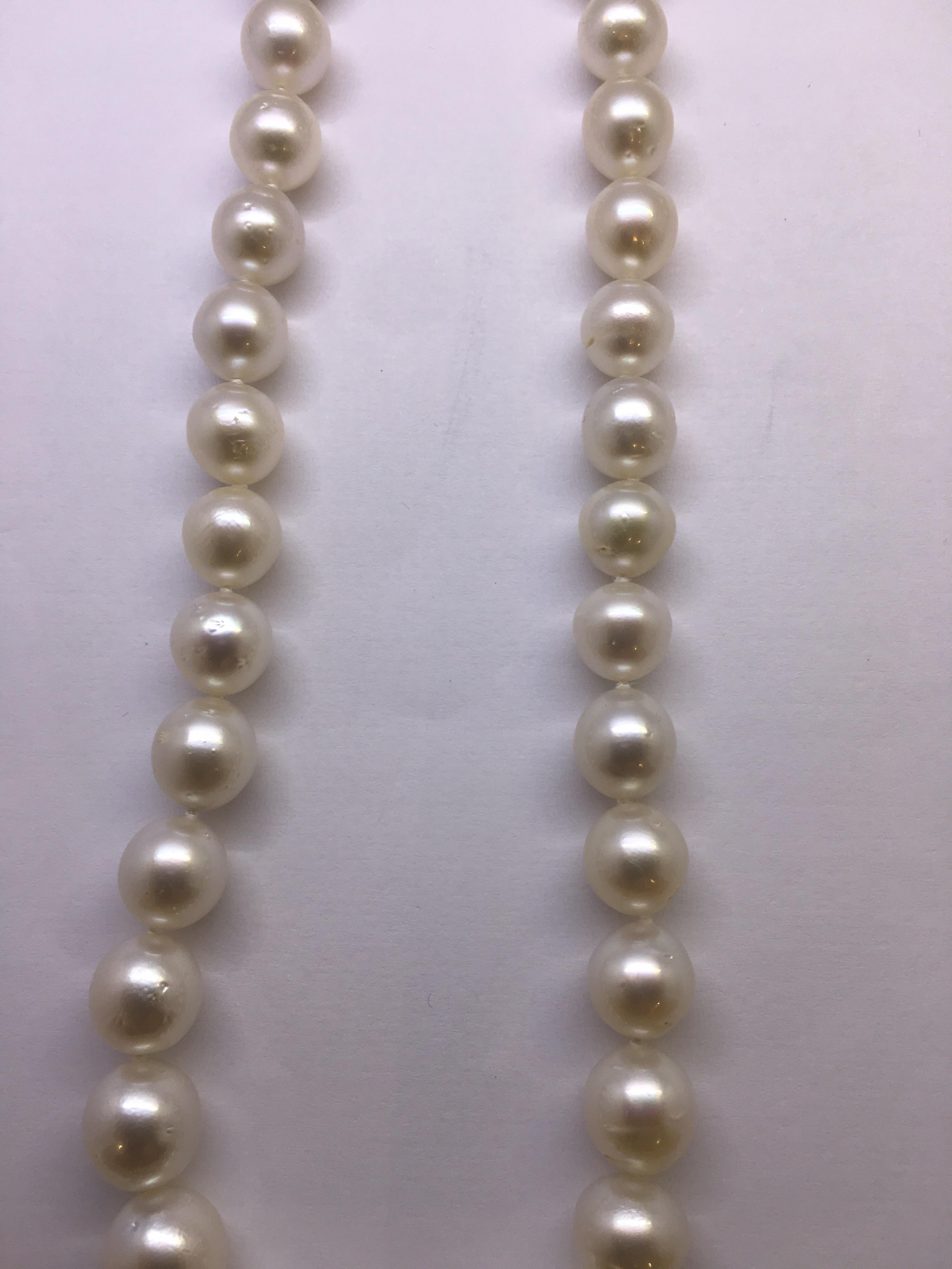AIGL Certified Cultured South Sea Pearl 14 Karat Gold Clasp 2