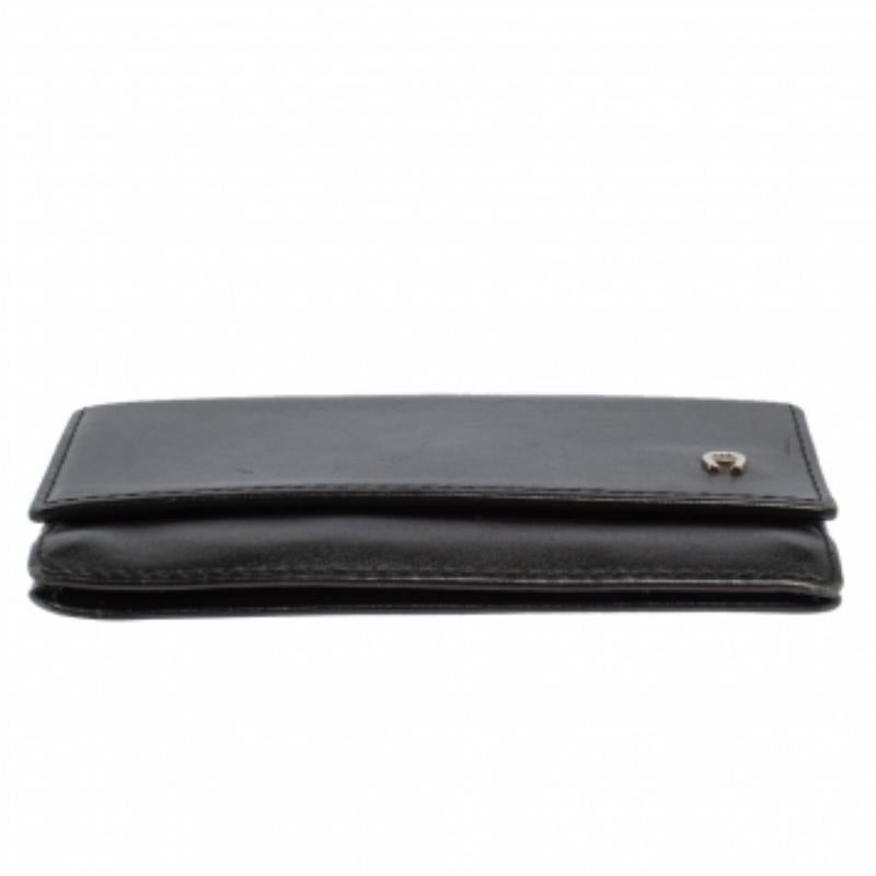 Aigner Black Leather Card Holder For Sale 1