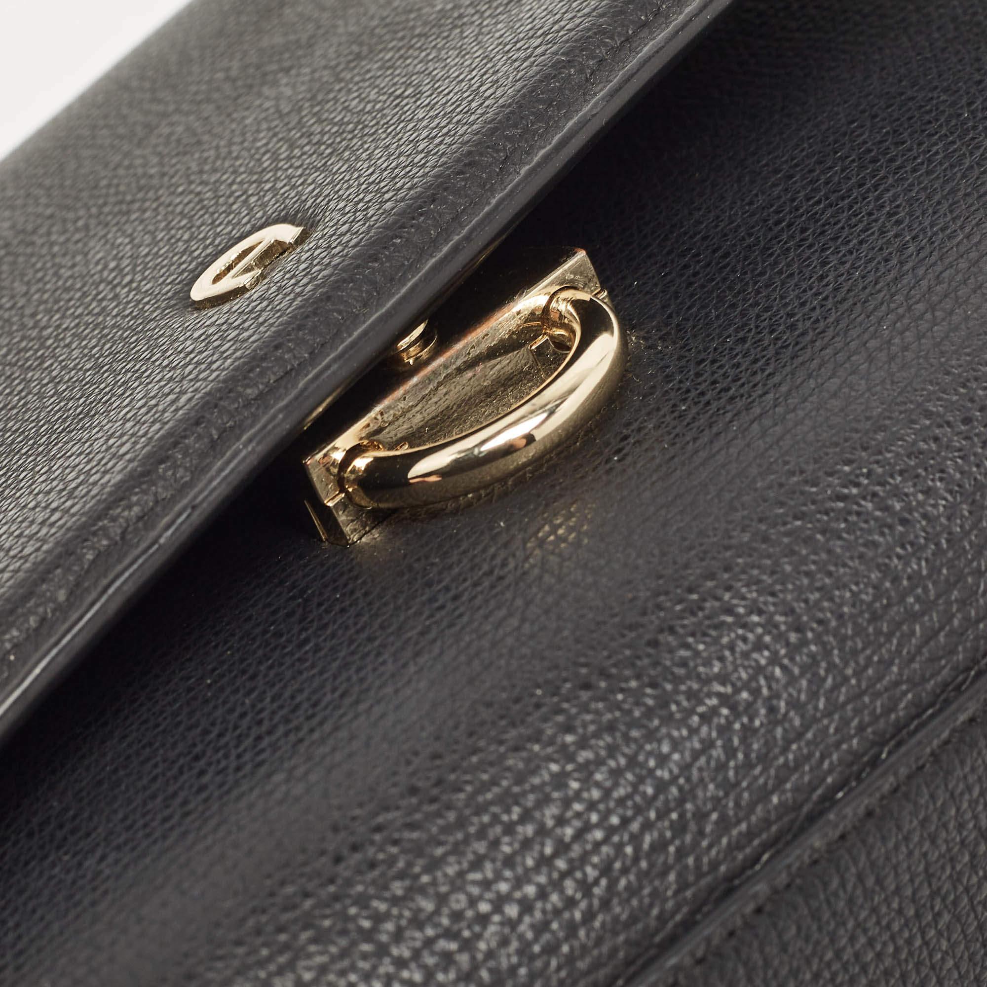 Bolso Aigner Grazia de piel negra en venta 2