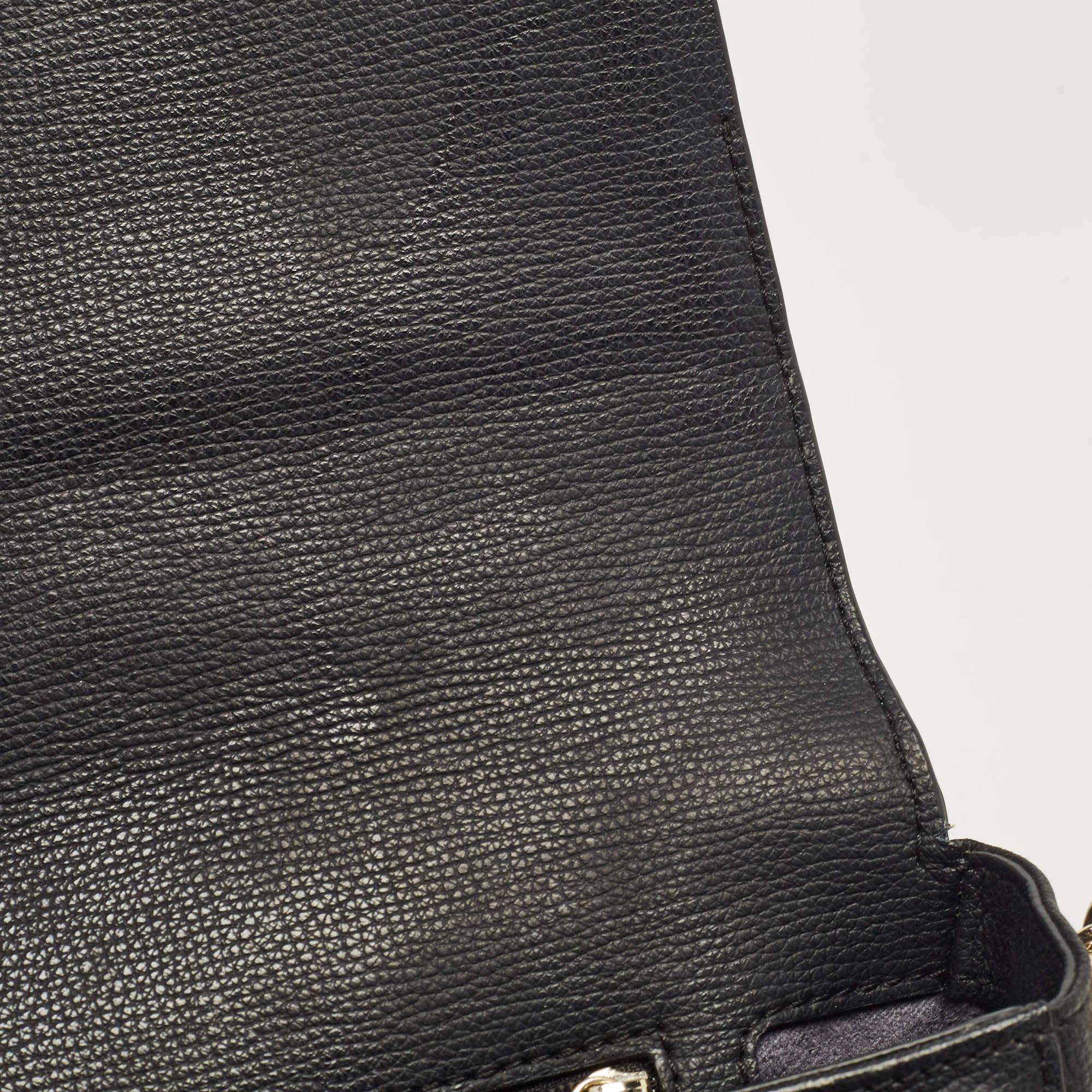 Bolso Aigner Grazia de piel negra en venta 4