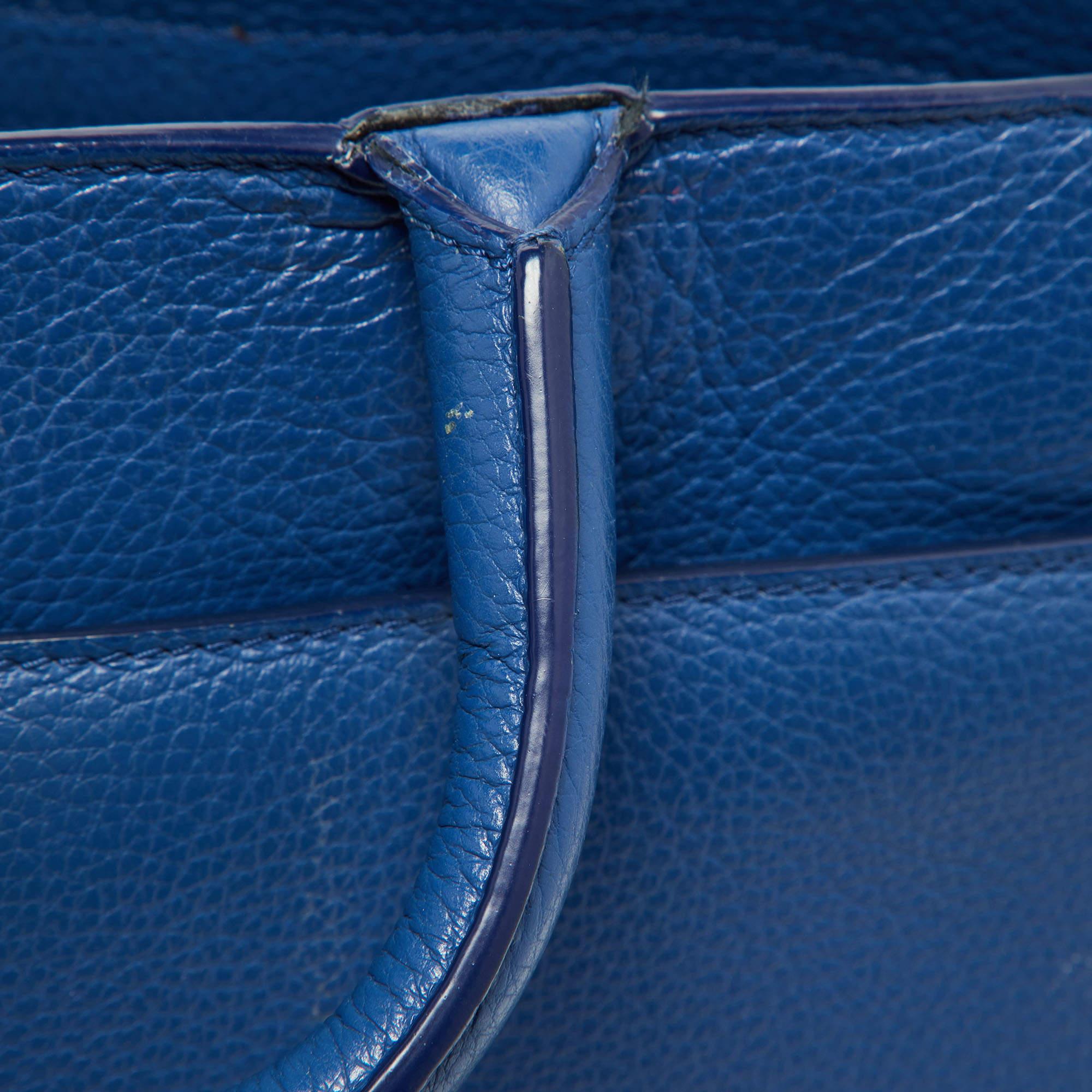 Aigner Blaue Cybill-Tasche aus Leder 4