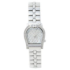 Aigner Mother of Pearl Stainless Steel Diamond Verona Women's Wristwatch 24 mm