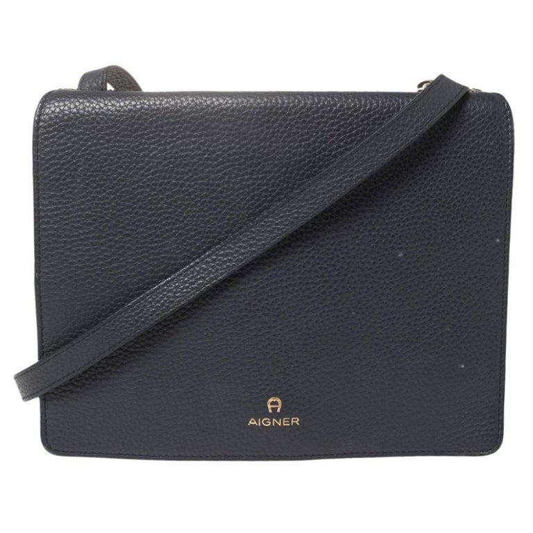 Etienne Aigner Leather Black Shoulder Bag For Sale at 1stDibs | etienne aigner  shoulder bag, etienne aigner leather handbags