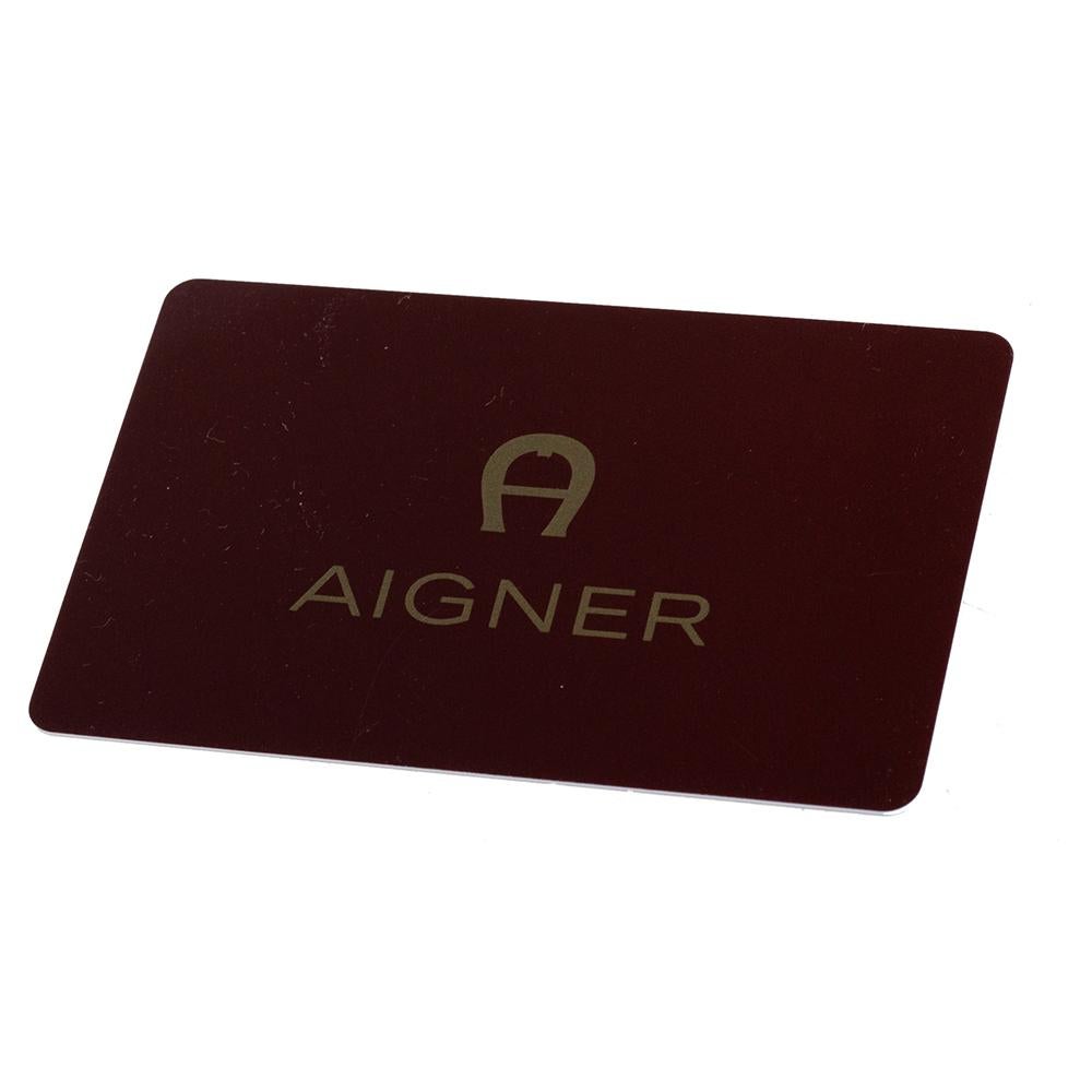Aigner Borsa a manico alto in pelle goffrata rosa nudo Genoveva M. 4