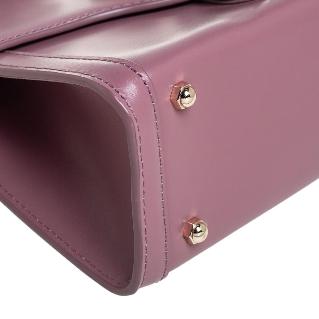 Aigner Pink Leather Mini Fiorentina Top Handle Bag at 1stDibs