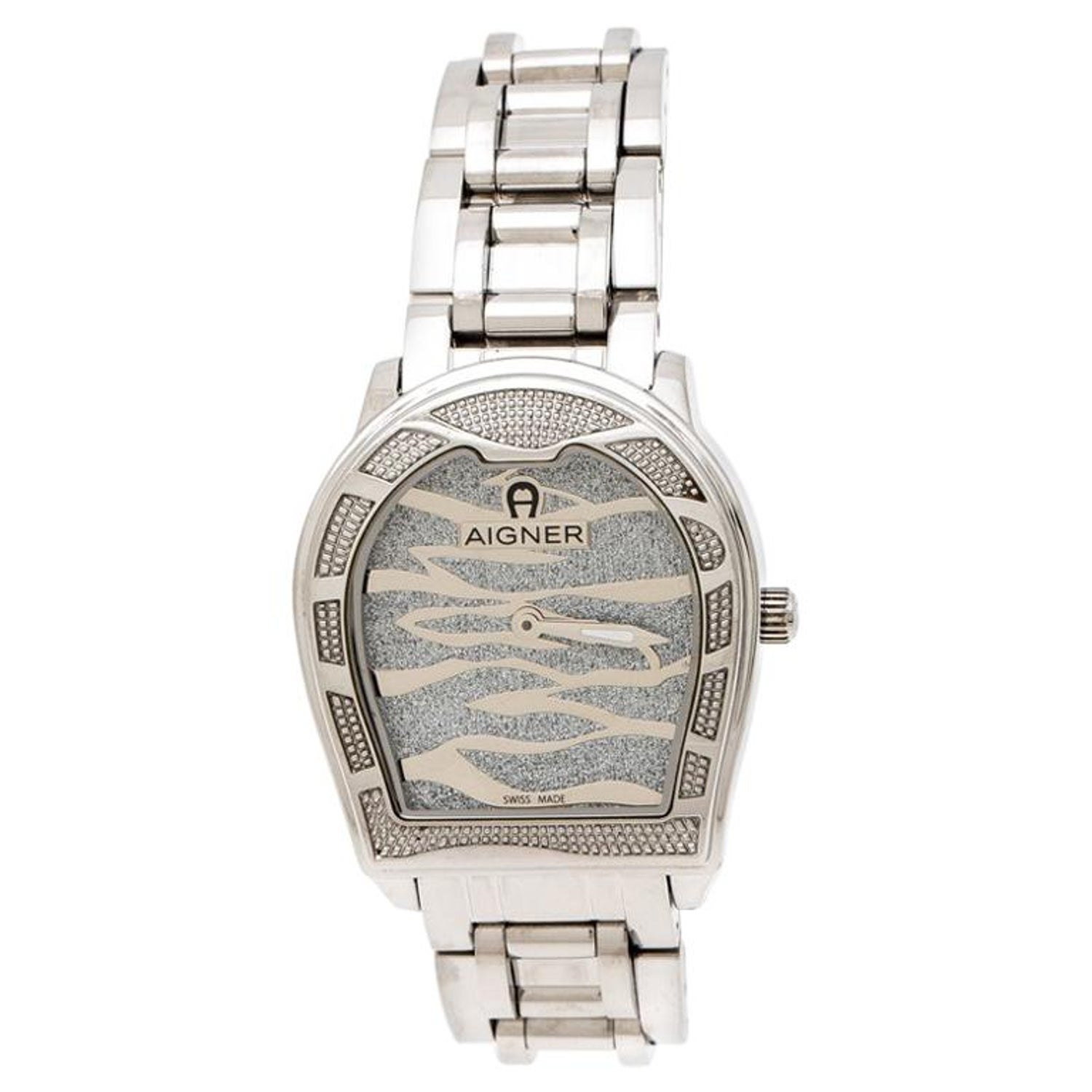 Aigner Silver Stainless Steel Verona A48100 Women's Wristwatch 33 mm at  1stDibs