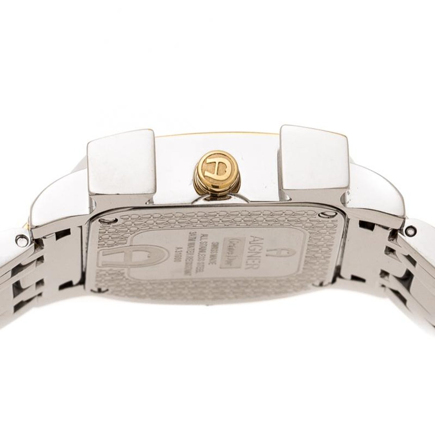 Aigner White Leaves Two-Tone Genua Due A31600 Women's Wristwatch 31 mm For  Sale at 1stDibs | aigner genua due a31600, aigner genua due, aigner a31600