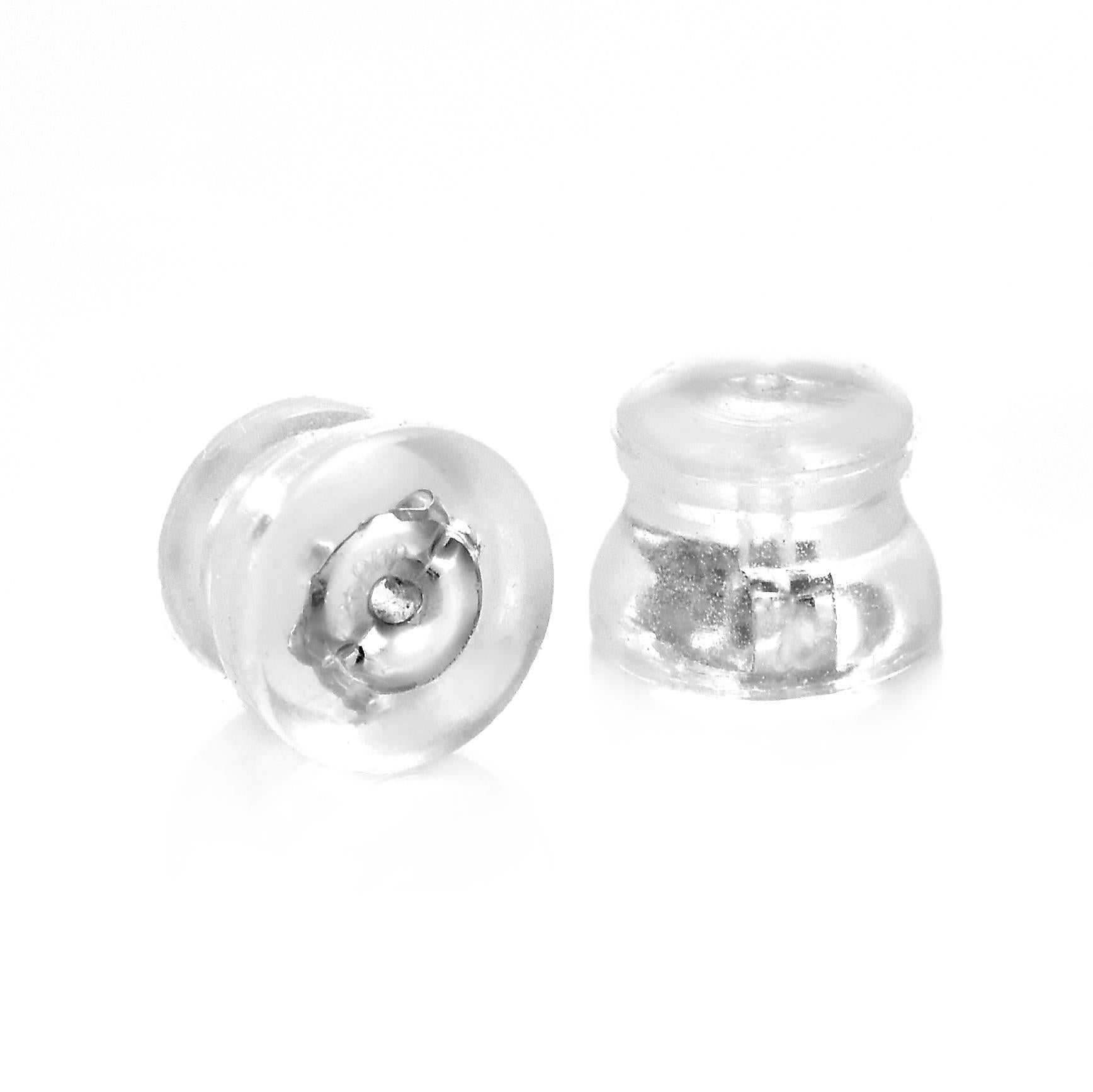 AIGS Certified 3.93 Carat Natural Royal Blue Sapphire Earrings Made in Platinum For Sale 5