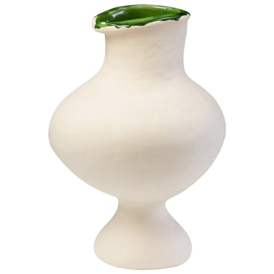 "Aiguiere" Ceramic vessel by Claire de Lavallée For Sale