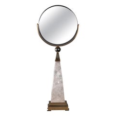 Rock Crystal Mirror by Alexandre Vossion