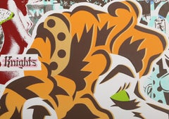 Kiss, Siebdruck von Aiko Nakagawa