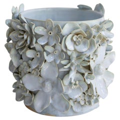 Ailslie Mixed Floral Vessel Blue