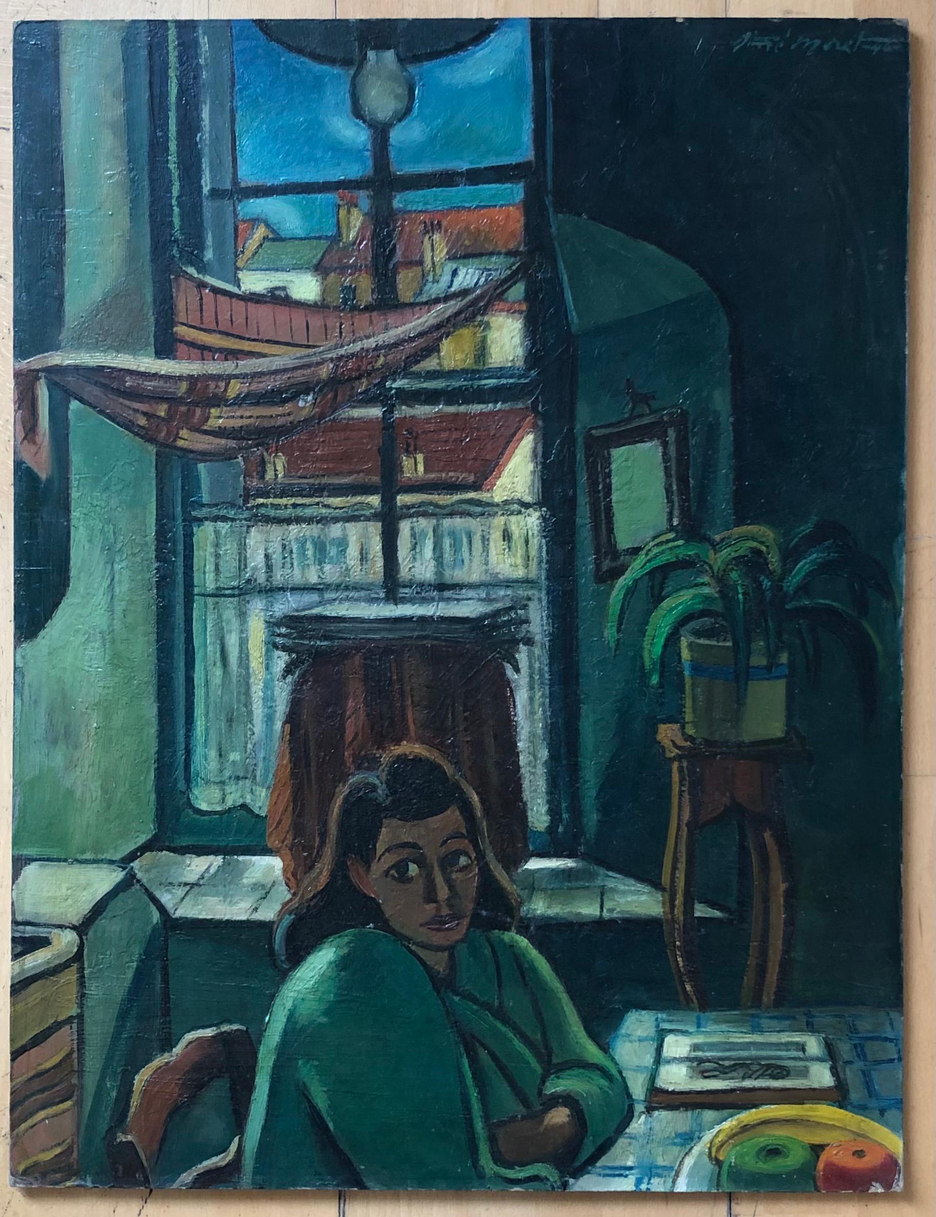 Interni - Painting di Aimé Moret
