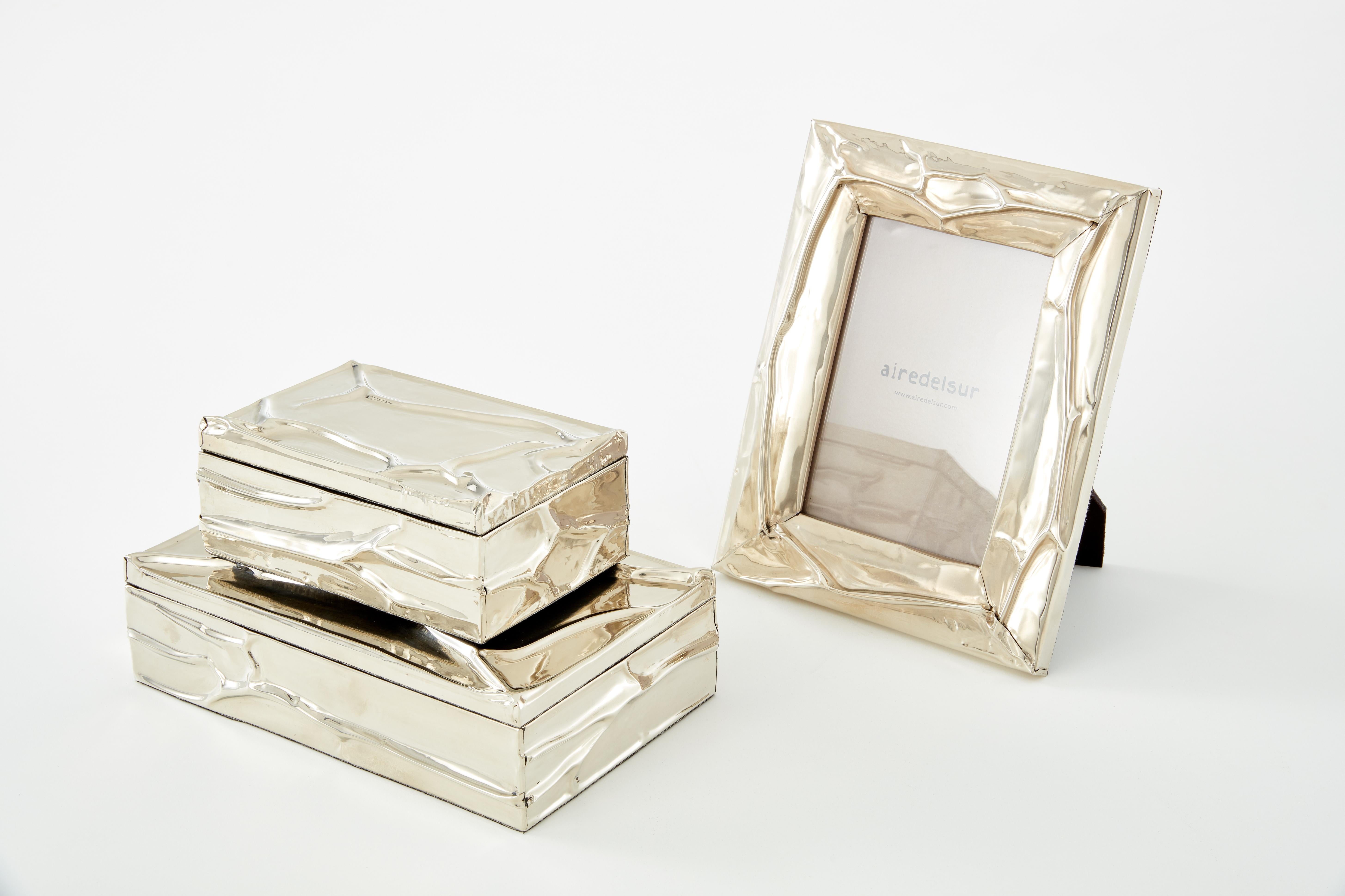 AIMARA Large Alpaca Silver Box For Sale 1