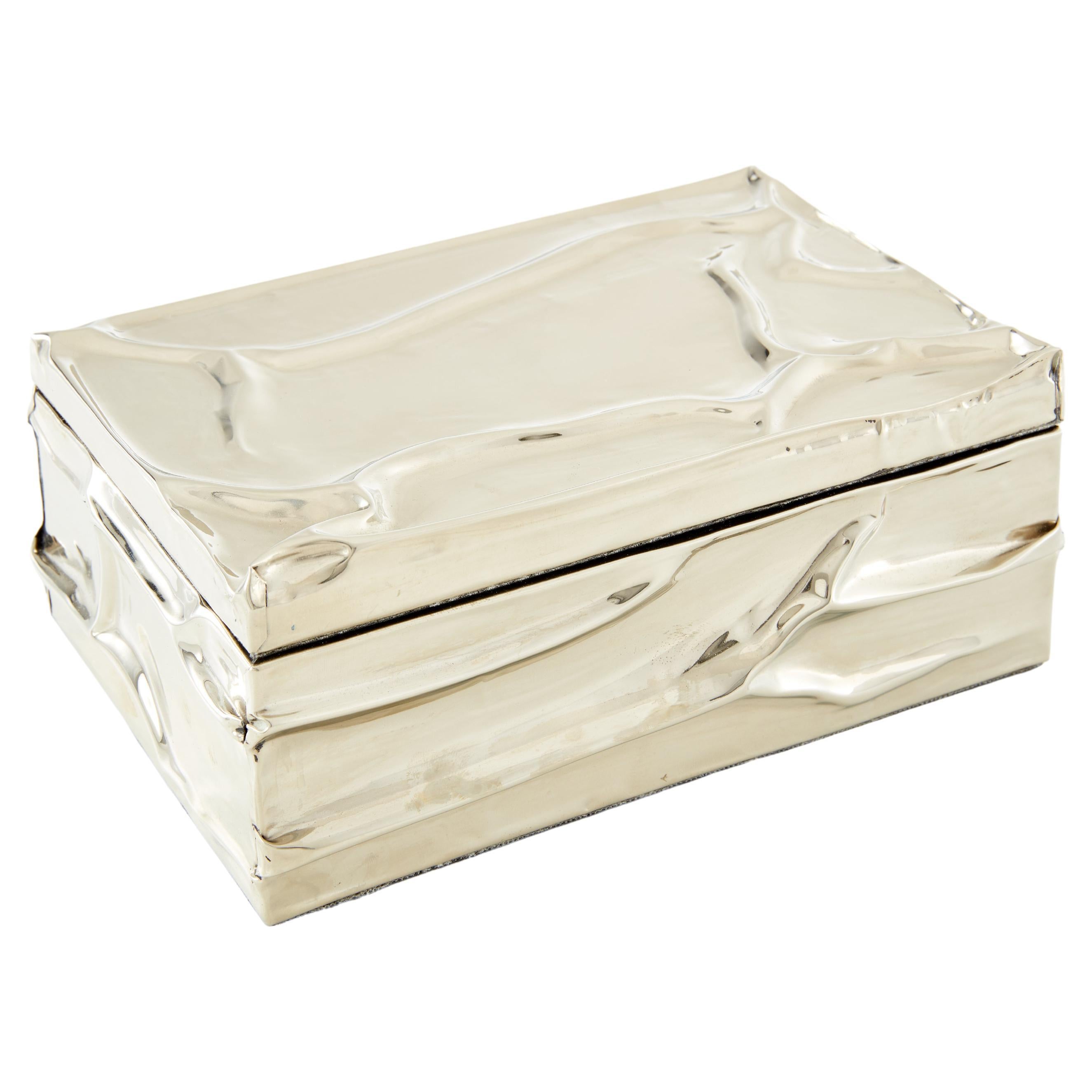Aimara Caja Pequeña Alpaca de Plata