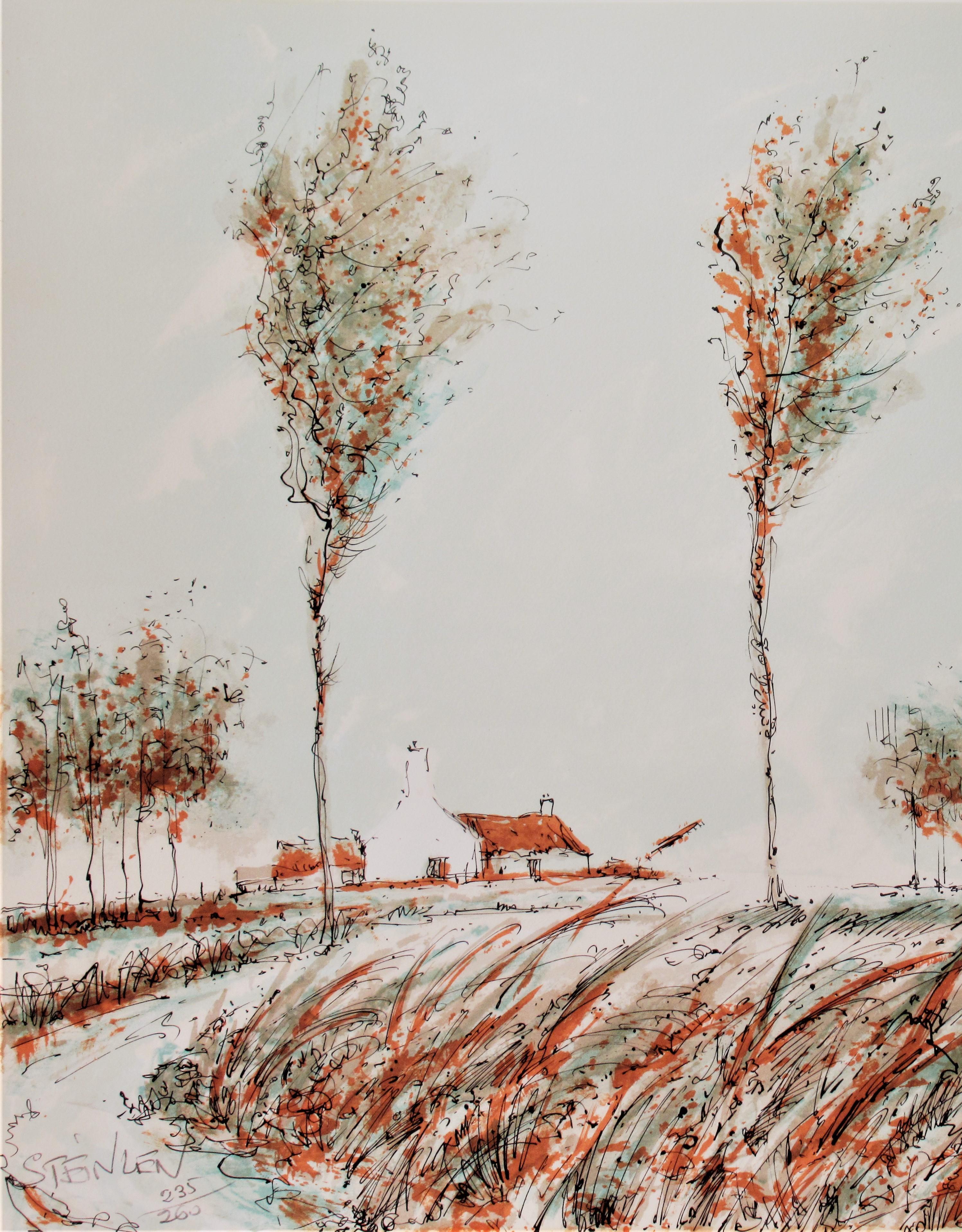 Paisaje - Print de Aimé Daniel Steinlen