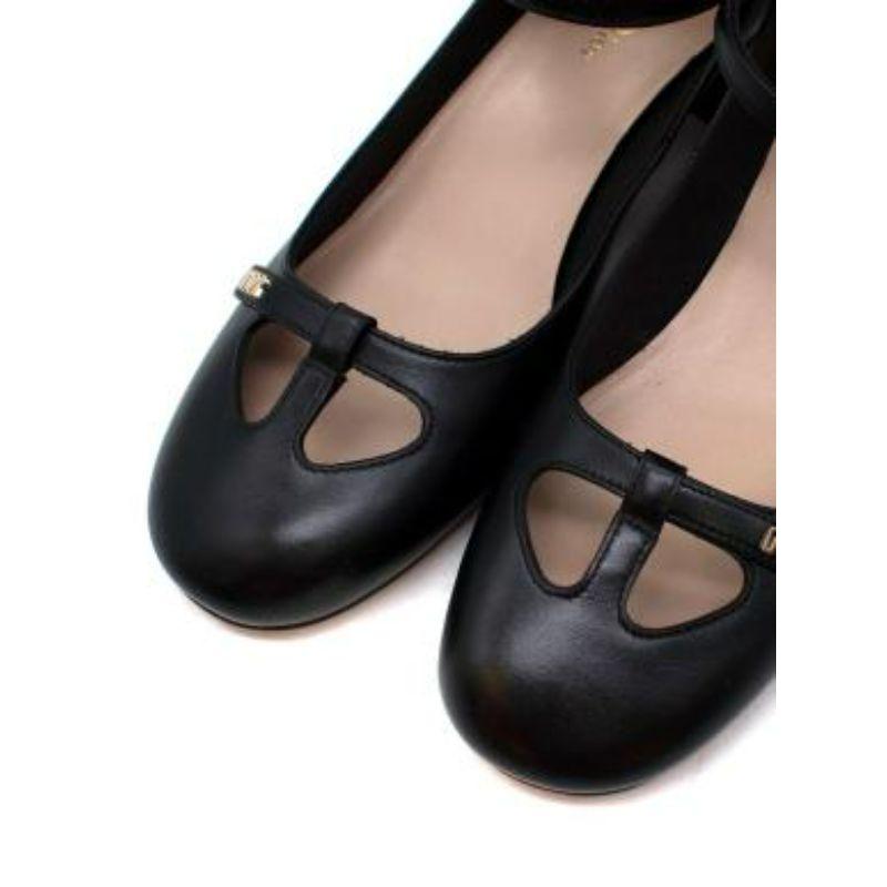 Aime Dior Black Leather Buckle Boots For Sale 2