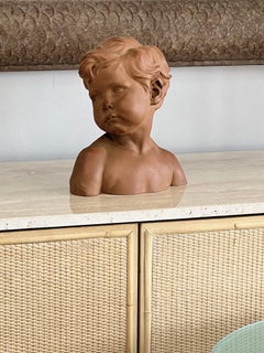 Aime Jules Dalou Bisque Bust Sculpture by Sevres