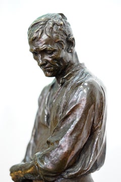 Aime Jules Dalou bronze sculpture