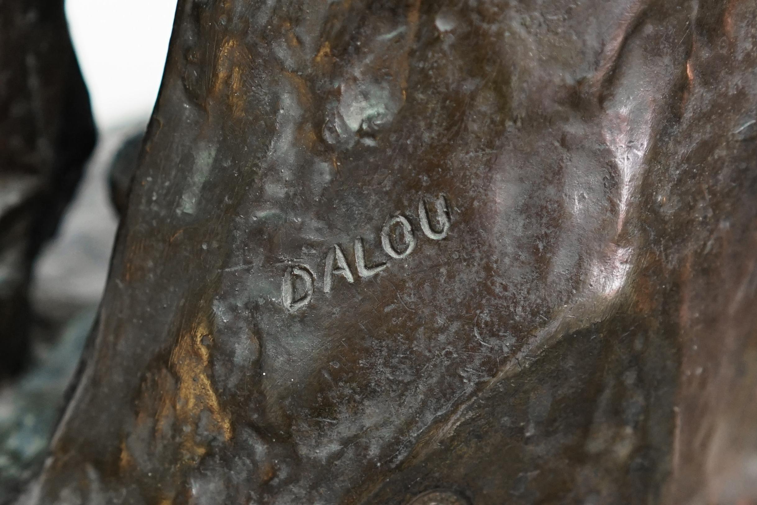 Early 20th Century Aime Jules Dalou bronze sculpture For Sale