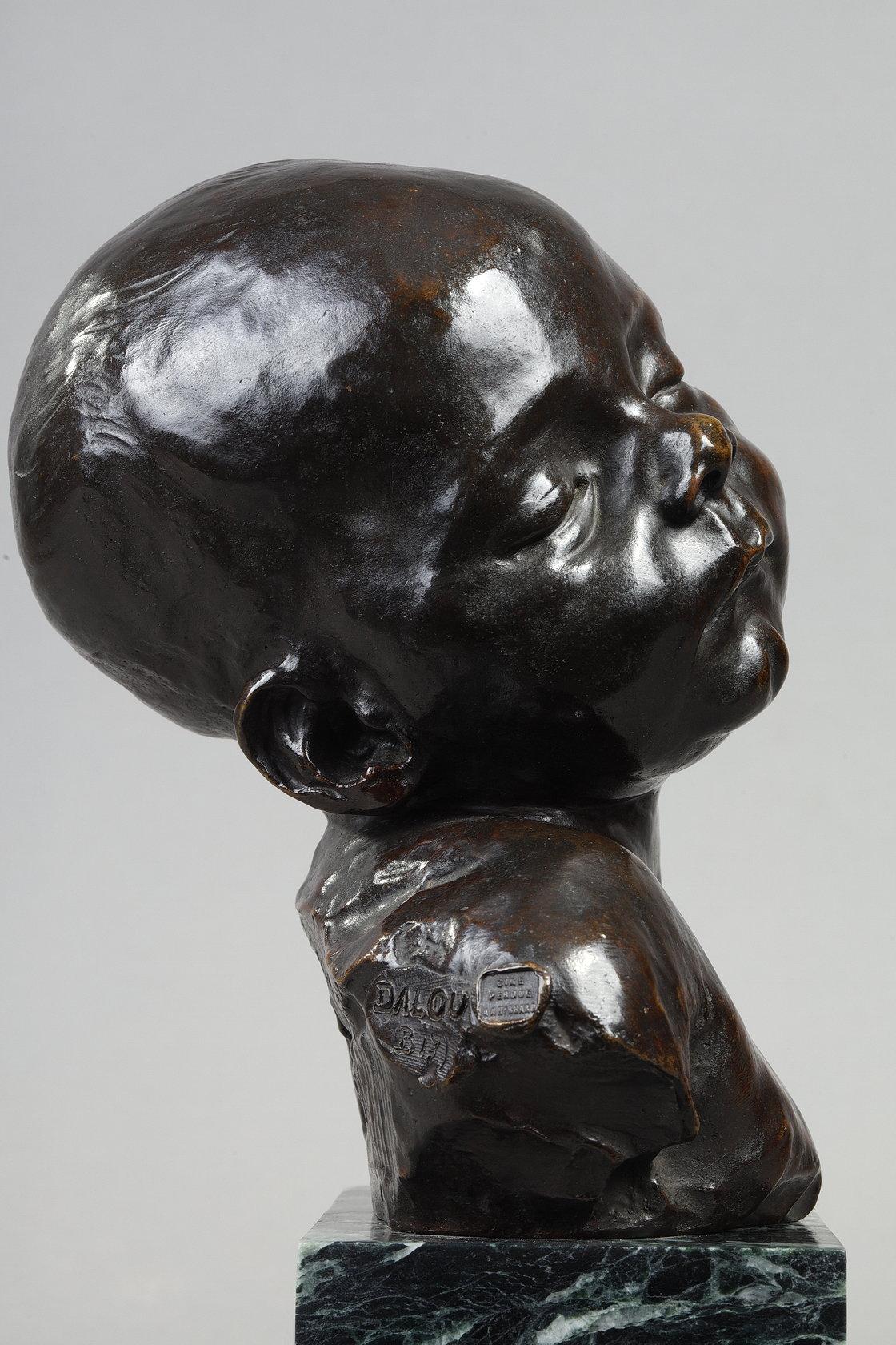 Busto di un bambino che dorme 2