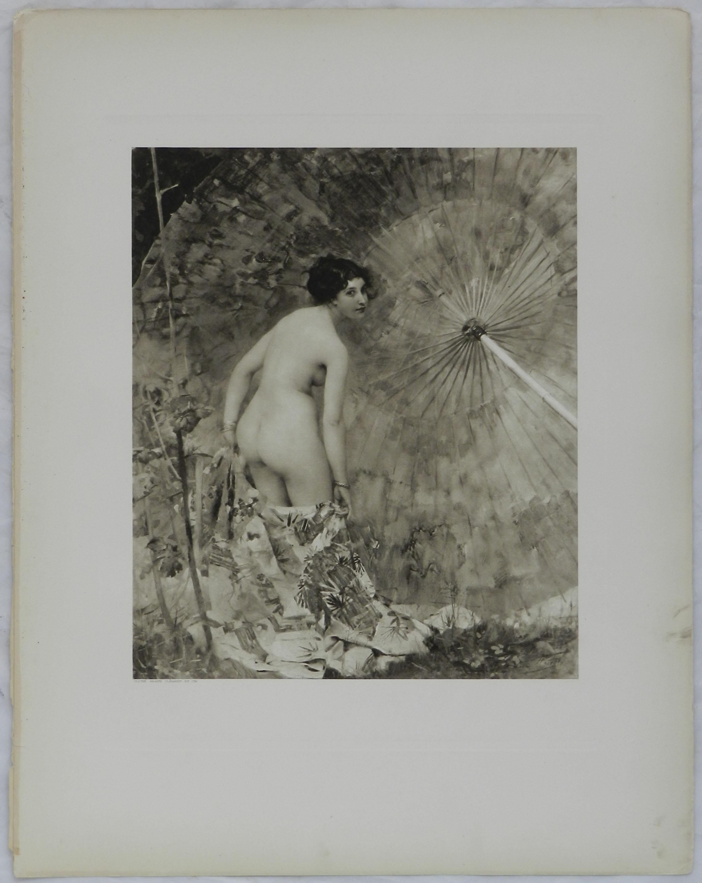 Etude de Femme Bain Nude Signiert Aime Morot Gravur c1906 Nr. 309 von 500 12