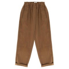 Pantaloni corti Aime in misto lana e cotone