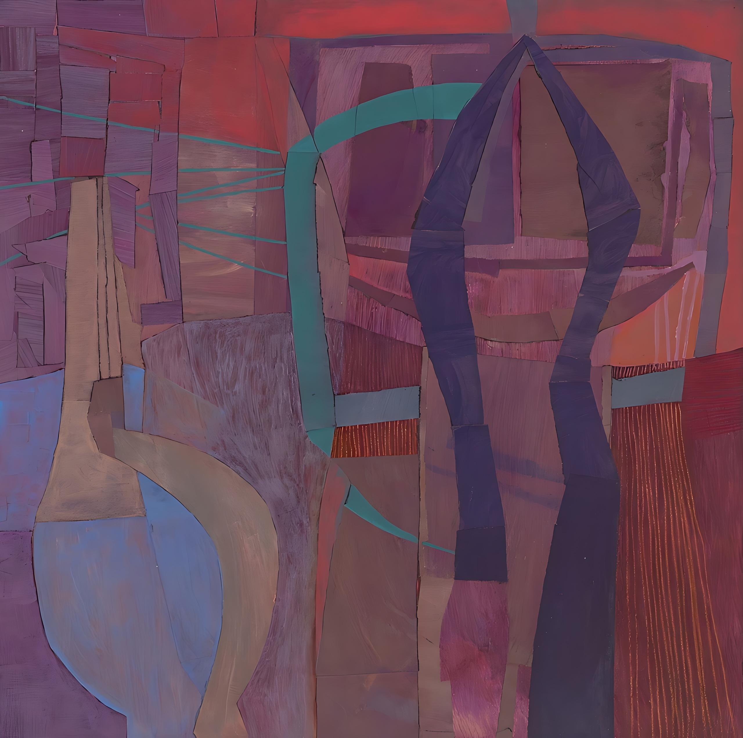 Nach der After-Party – Painting von Aimée Farnet Siegel