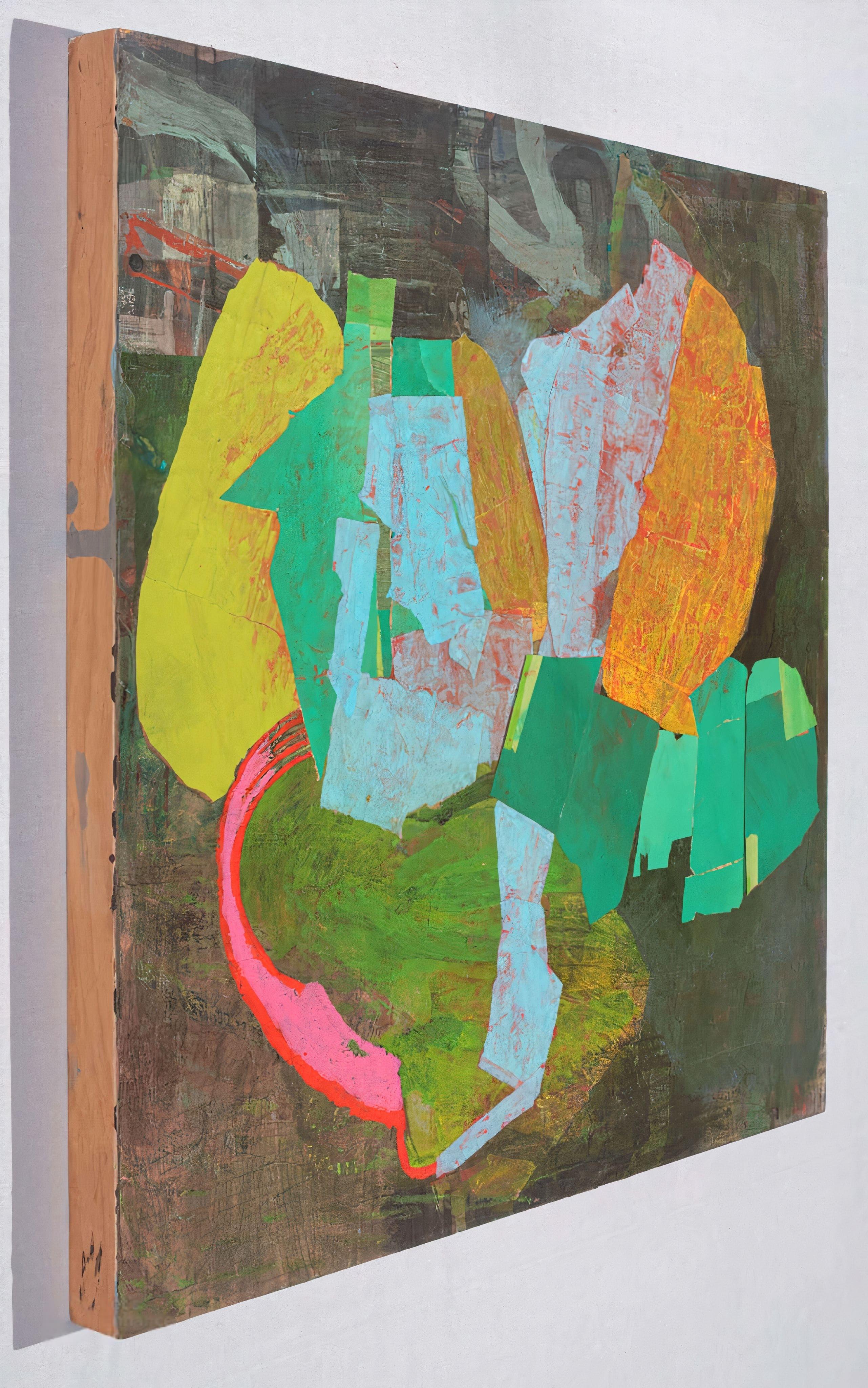Tanzparty (Abstrakt), Mixed Media Art, von Aimée Farnet Siegel