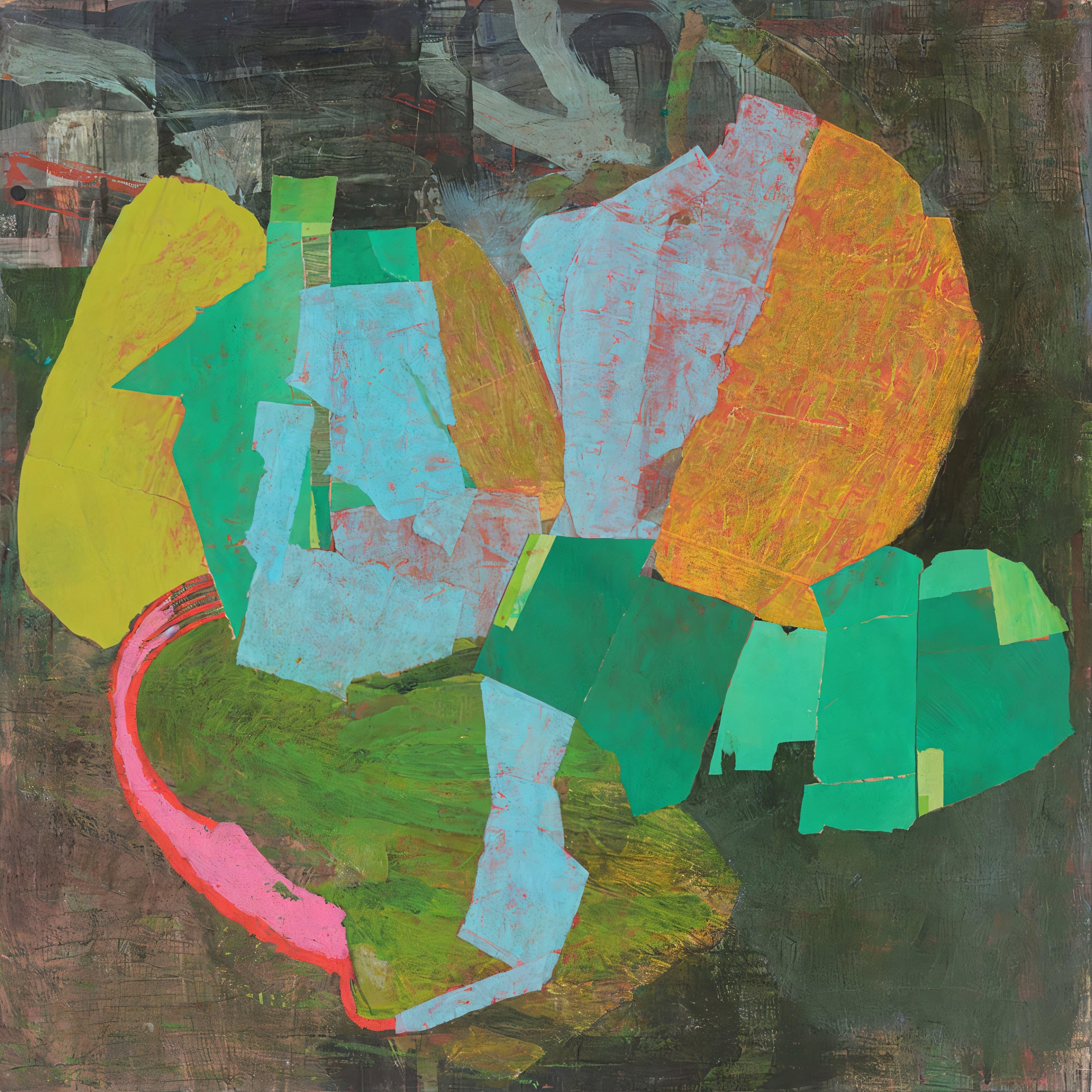 Tanzparty – Mixed Media Art von Aimée Farnet Siegel