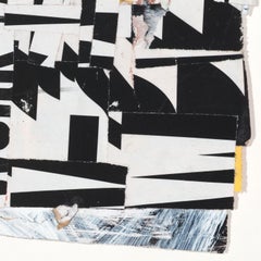 "Influencer" - Non-Objective Paper Collage - Diebenkorn