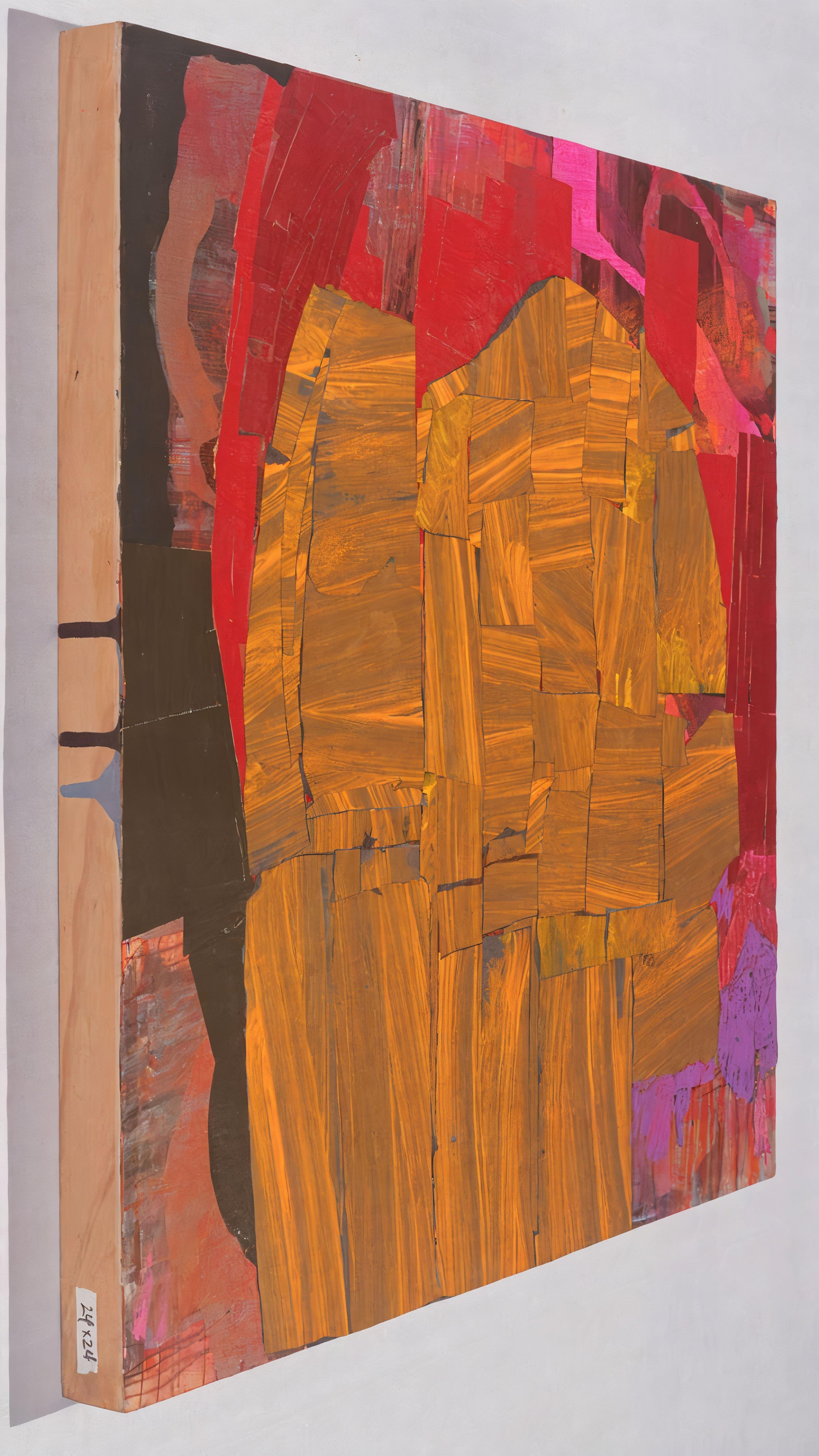 Midnight Rider - Abstract Painting by Aimée Farnet Siegel