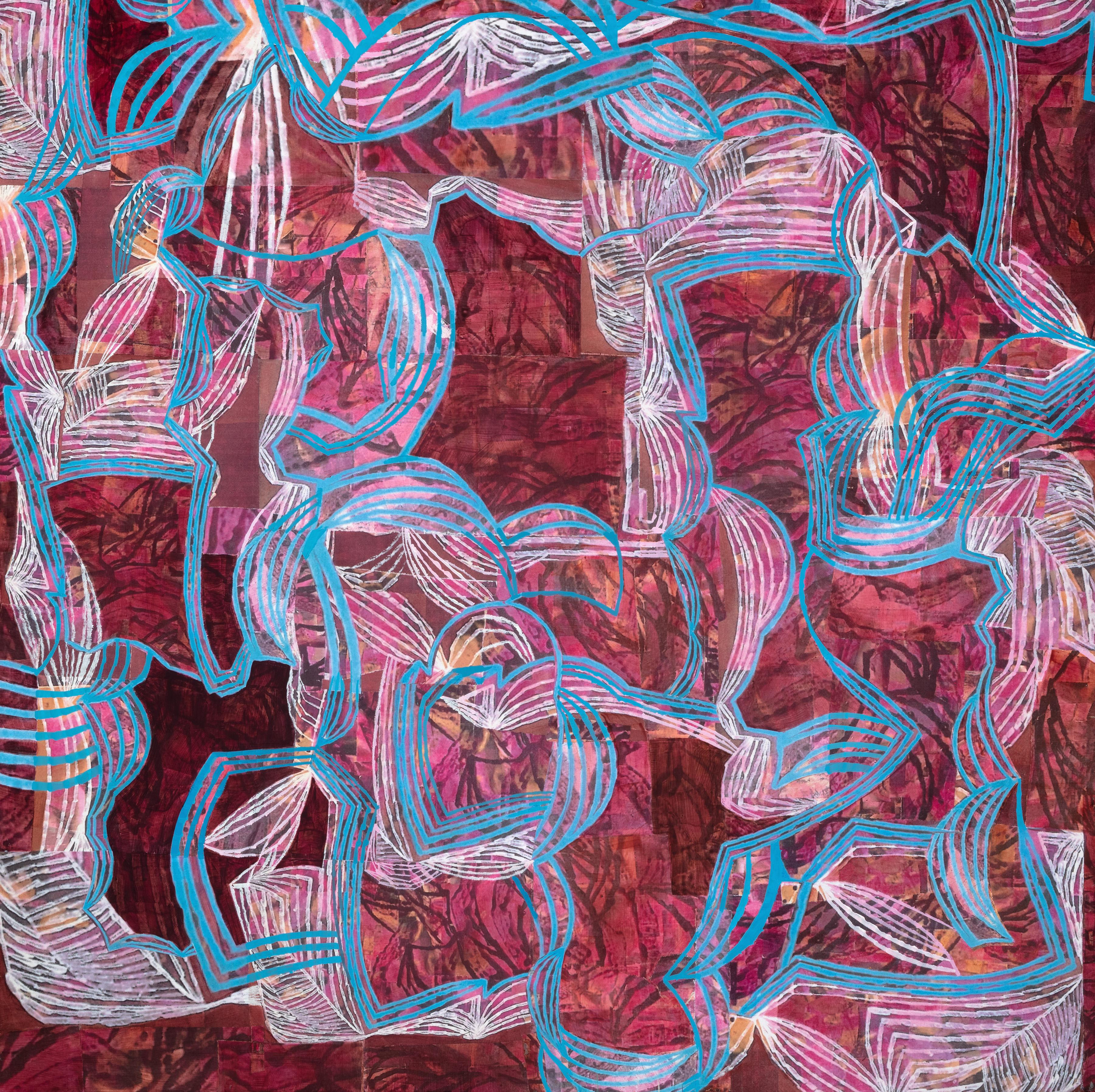 Netting Fete - Painting by Aimée Farnet Siegel