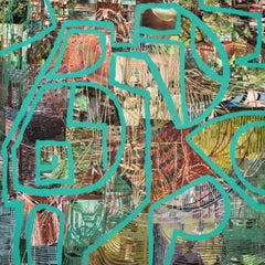 "Ophelia and the Oak" - Non-Objective Paper Collage - Abstract - Diebenkorn