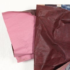 ""Wrap V"" - Non-Objective Sculptural Paper Collage - Diebenkorn