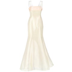Aimée Ivory White Vintage Wedding Dress, 2000s
