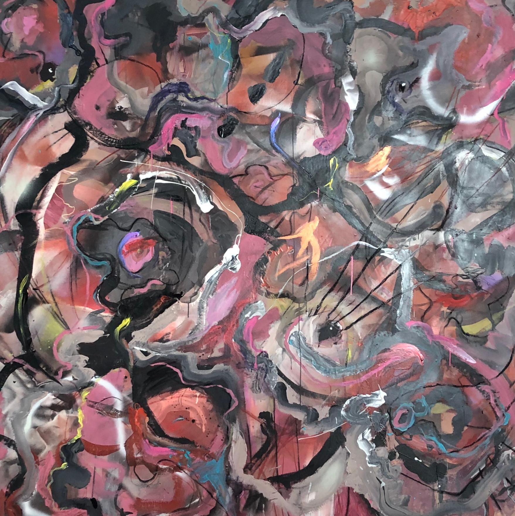 Aimee Joaristi  Abstract Painting - ‘‘Sin titulo”, Canvas