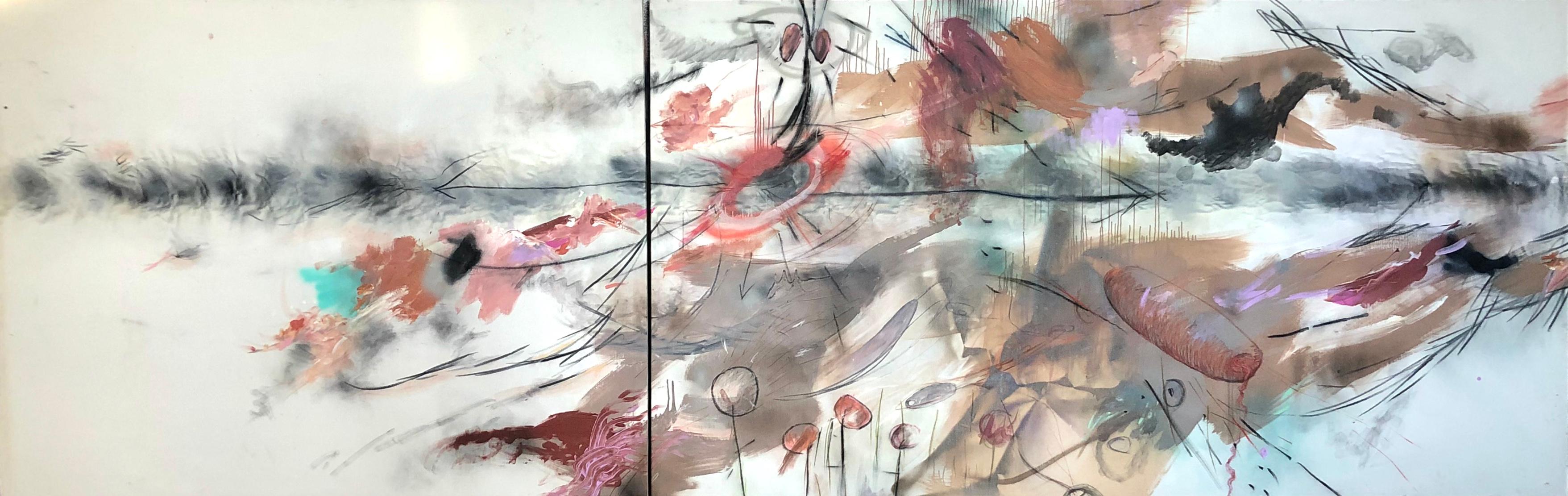 Aimee Joaristi  Still-Life Painting - ‘‘Vertebrae”, Canvas