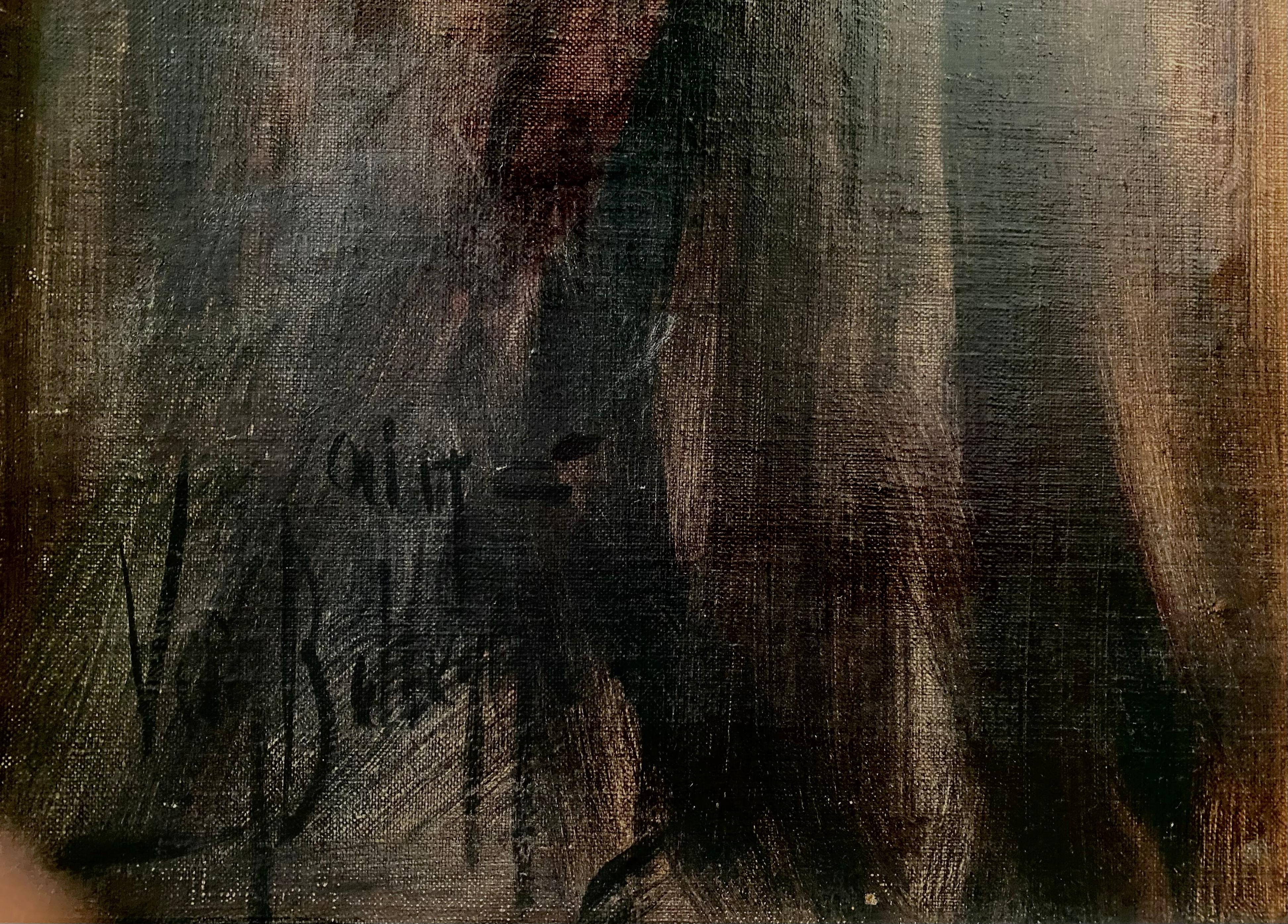 Van Belleghem Aimé 
Veurne 1922 - 1996 Bruges
Pittore belga

'Nudo in piedi con una lacrima'

Firma: Firmato in basso a sinistra
Medium: Olio su pannello
Dimensioni: Dimensioni dell'immagine 104,50 x 71 cm, dimensioni della cornice 123 x 89