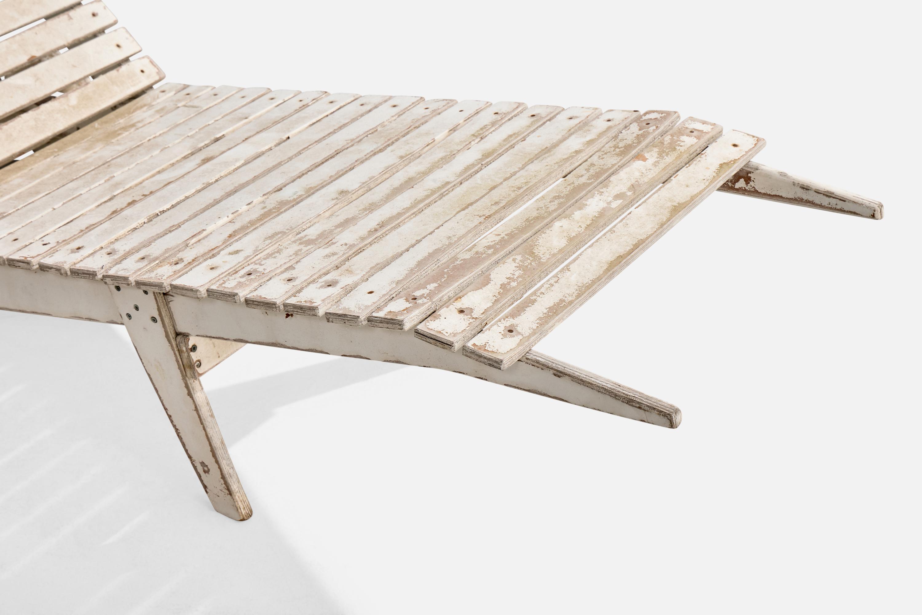 Aino Aalto, Chaise Longue, Holz, Finnland, 1950er Jahre im Angebot 5
