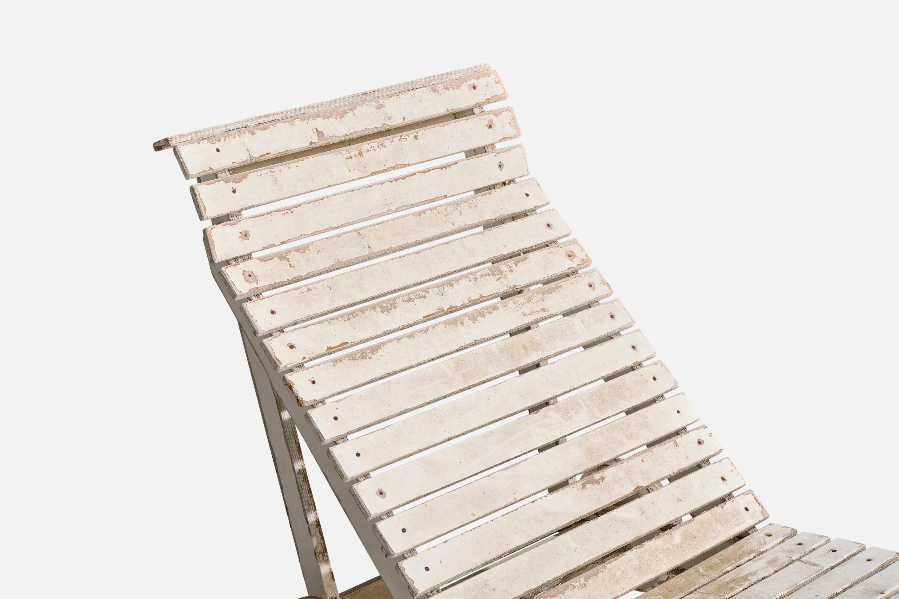 Aino Aalto, Chaise Longue, Holz, Finnland, 1950er Jahre im Angebot 1