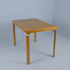 Table de salle à manger à rallonge Aino Aalto+Aalto en bouleau et Oak, Artek 1940s