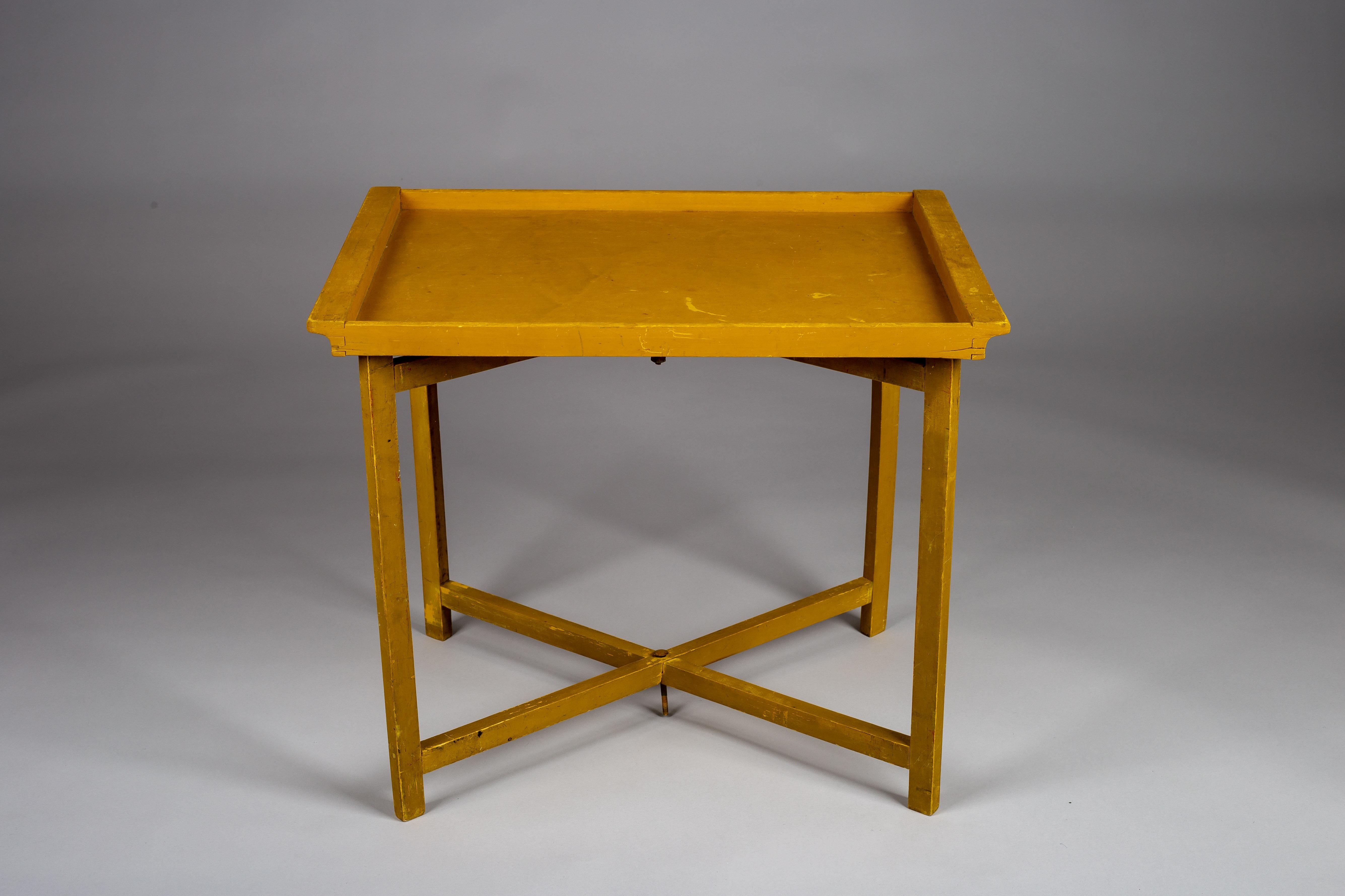 Scandinavian Modern Aino Aalto, rare 1930's foldable tray table, A. Ahlström Oy For Sale